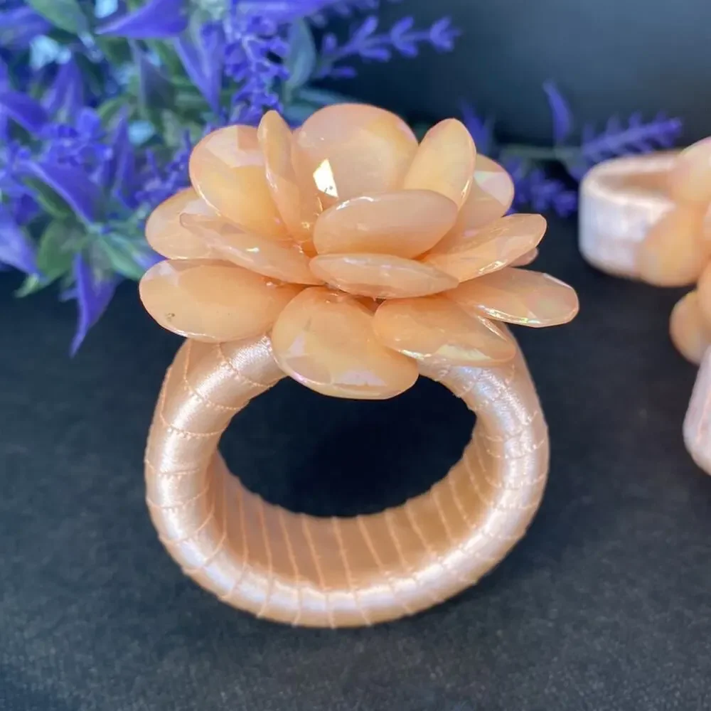 N/A peach iridescent
